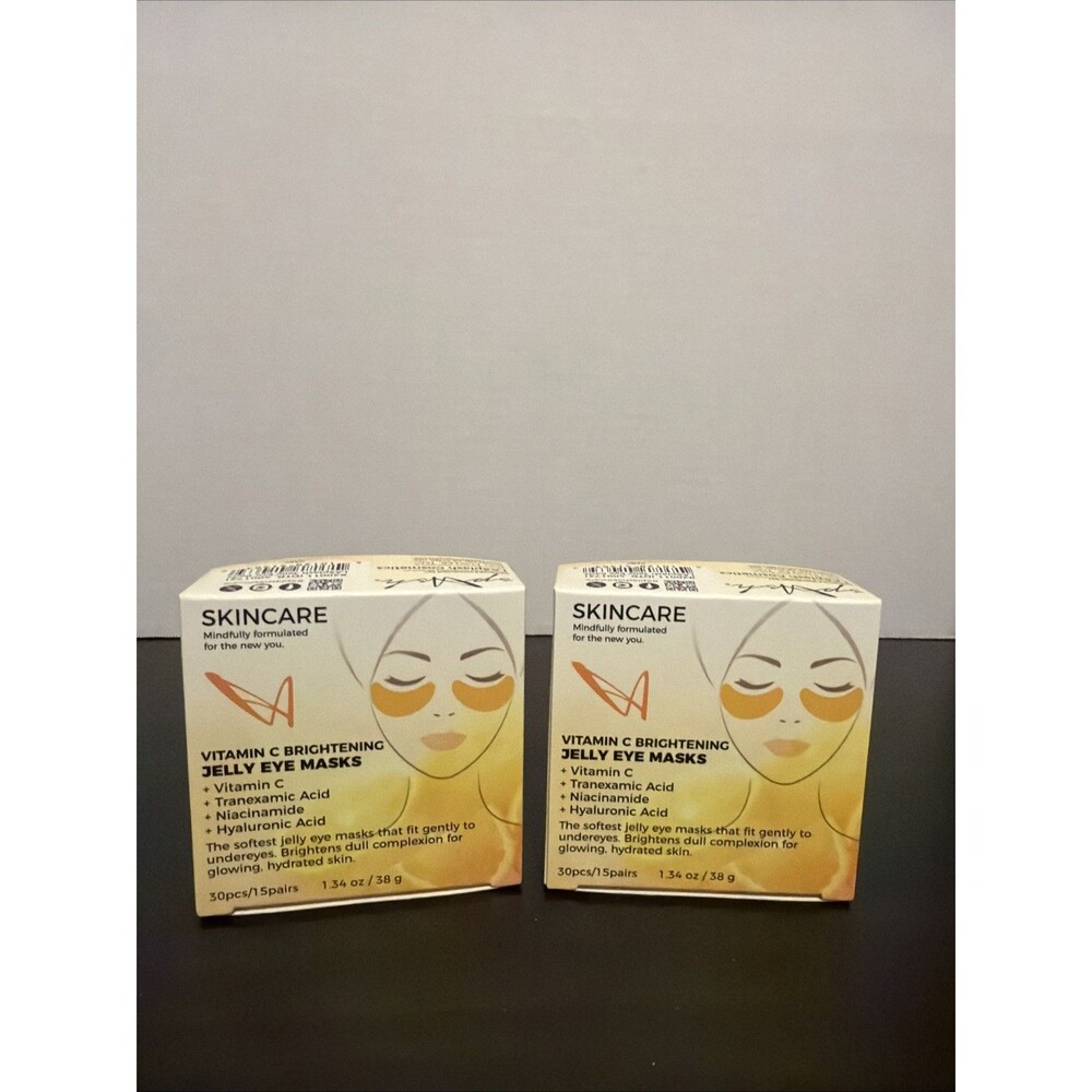 Skincare LASplash Cosmetics Vitamin C Brightening Jelly Eye Masks Set of 2